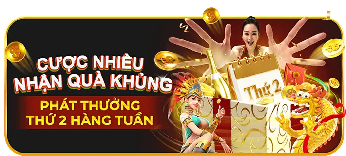 Vòng quay may mắn nhận thưởng 1888v